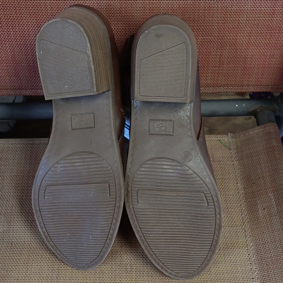 NWT Time & Tru Womens 8 1/2 Memory Foam Insole Brown Zipper Bootie - Picture 5 of 6